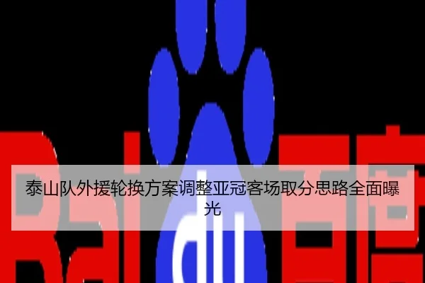 泰山队外援轮换方案调整亚冠客场取分思路全面曝光